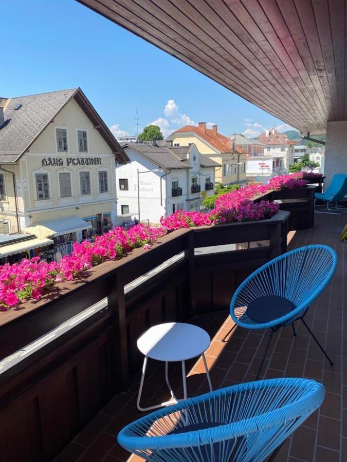 Apartment Ananas I Zentral&SeeNah Portschach am Worthersee Bagian luar foto